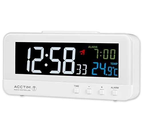 Acctim | Radio Controlled Full Colour Alarm Clock |