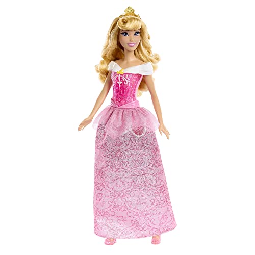 Disney Princess Dolls, New for 2023, Rapunzel Posable Fashion Doll with Sparkling Clothing and Accessories, Disney Movie Toys, HLW03