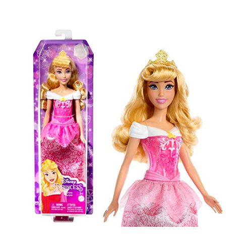 Disney Princess Dolls, New for 2023, Rapunzel Posable Fashion Doll with Sparkling Clothing and Accessories, Disney Movie Toys, HLW03